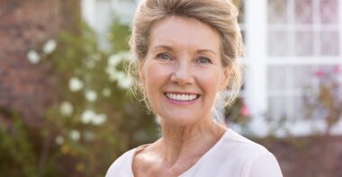 Smiling senior woman